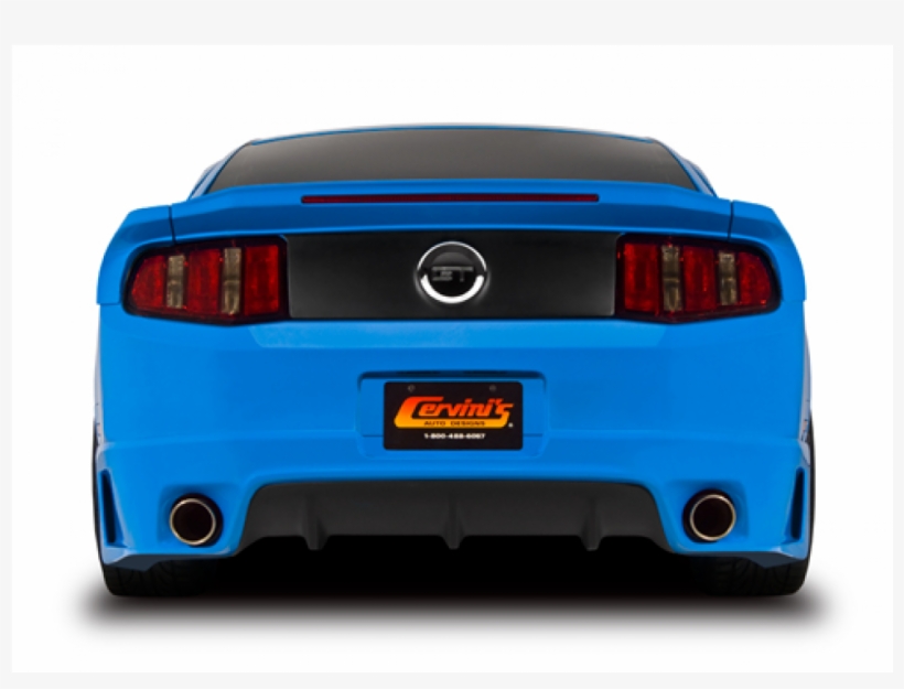 Cervinis Stalker Spoiler Mustang 2010-2014 Gt V6 Gt500 - Ford Mustang, transparent png download