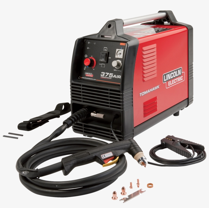 Lincoln Electric K2806-1 Tomahawk 375 Plasma Cutter - Air Plasma Cutting Machine, transparent png download