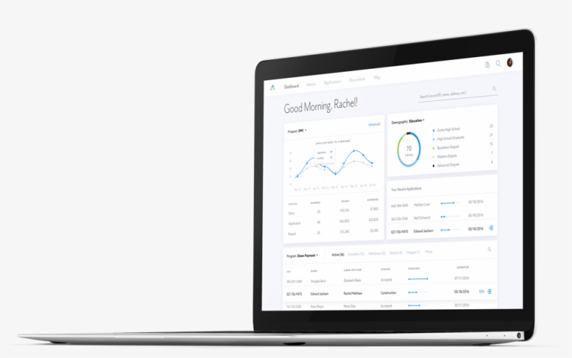 Dashboard On Laptop - Transactional Email Templates, transparent png download