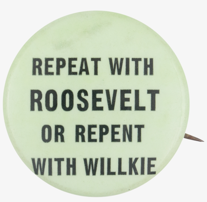 Repeat With Roosevelt - Circle, transparent png download