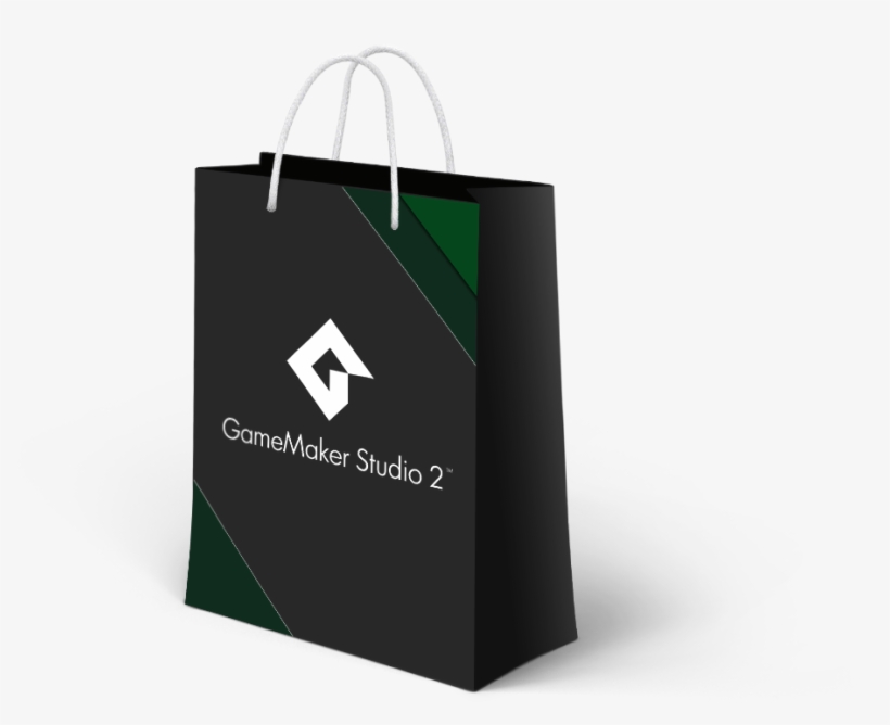 The Gift Of Gamemaker - Paper Bag, transparent png download