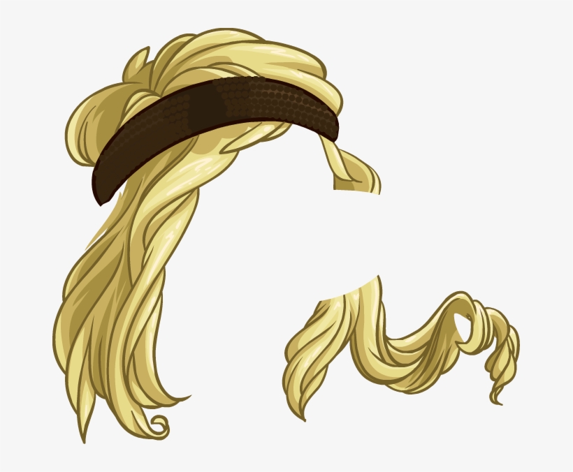 Publicado En 669 × 596 En Pelucas - Club Penguin Cutouts Hair, transparent png download
