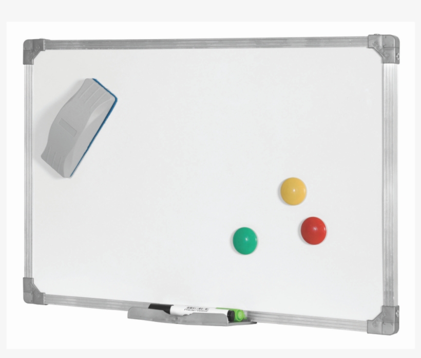 Quadro Branco Magnético Moldura Em Alumínio 60x40cm - Led-backlit Lcd Display, transparent png download