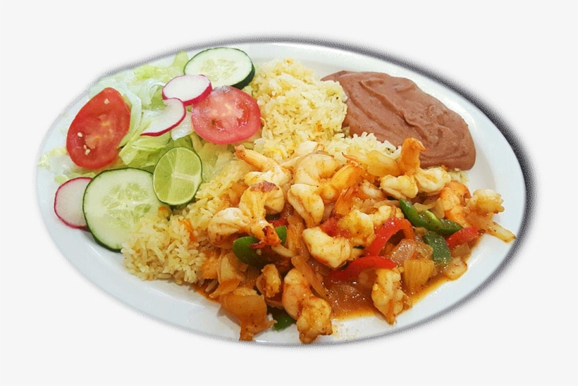 Camarones Rancheros - Steamed Rice, transparent png download