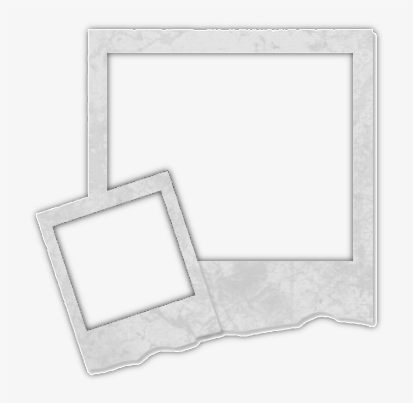Torn Gray Grey Polariod Overlay Freetoedit - Mirror, transparent png download