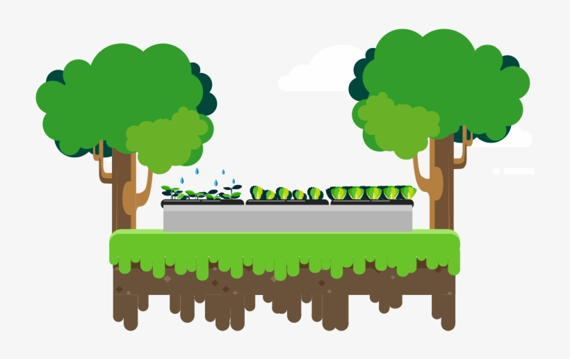 Este Sistema Es Completamente Natural, Porque Las Plantas - Tree, transparent png download