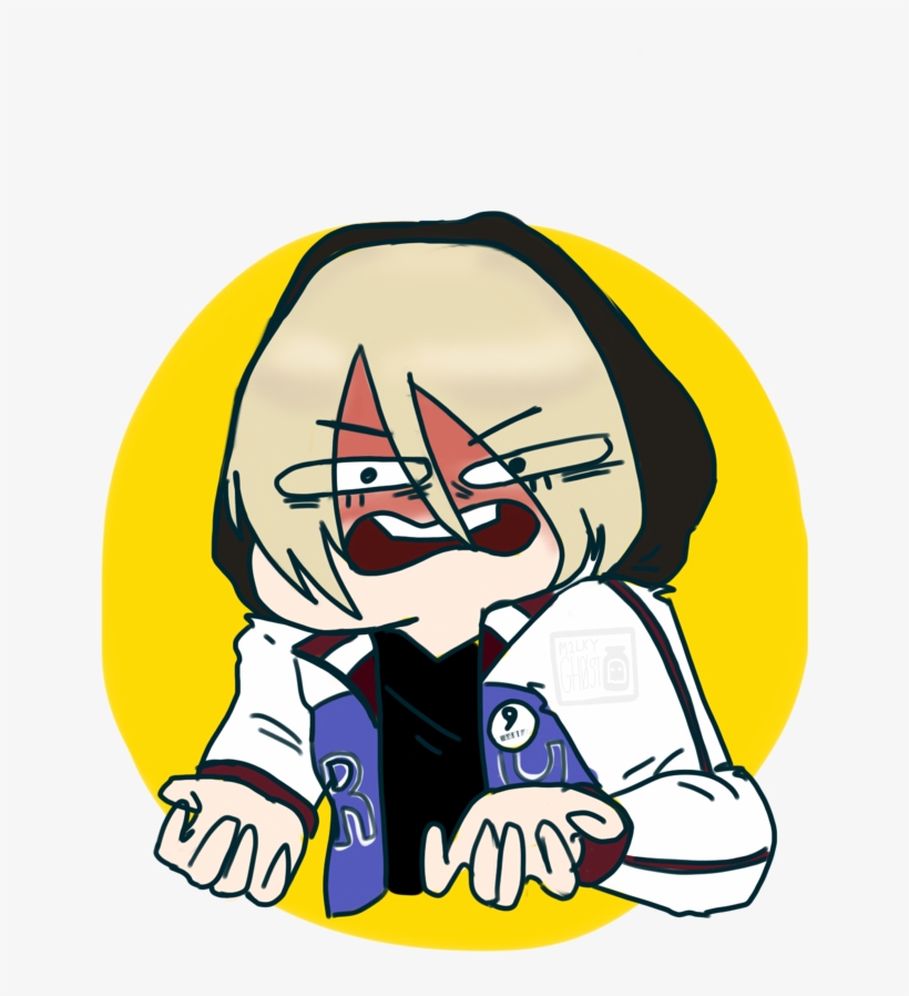 On Ice Viktor Nikiforov Yurio Plisetsky Fanart My Art - Cartoon, transparent png download
