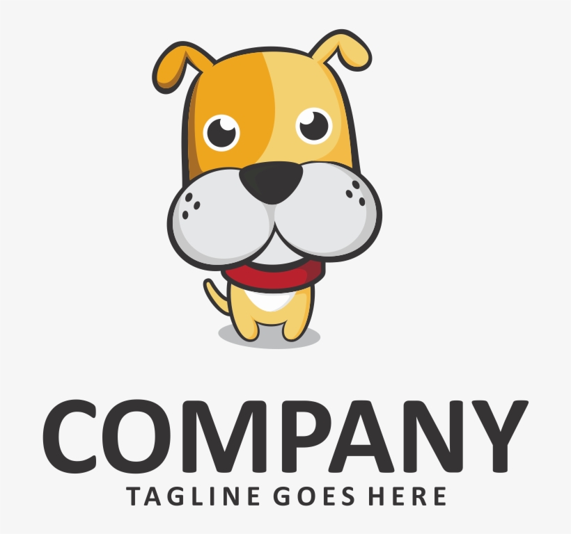 Dog Logo By Meremelek A Perfect Logo For Animals & - Logo Digital Printing, transparent png download