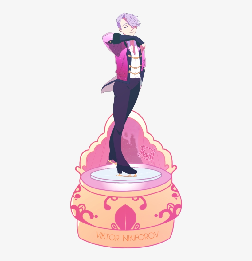 Yuri On Ice ~ Viktor Art - Illustration, transparent png download