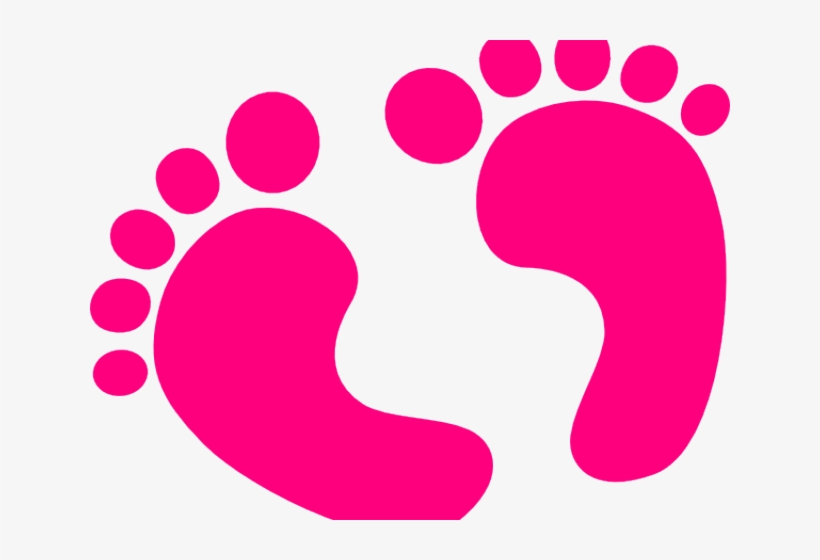 Baby Shower Baby Foot, transparent png download