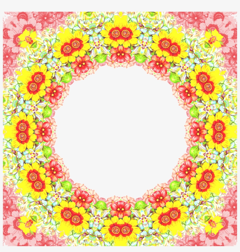 Frame Scrapbooking Decorative - Circle, transparent png download