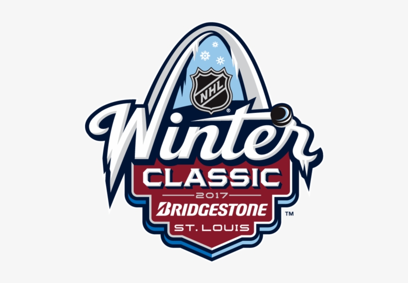 Final Bridgestone Nhl Winter Classic Primary Mark - 2017 Winter Classic Logo, transparent png download