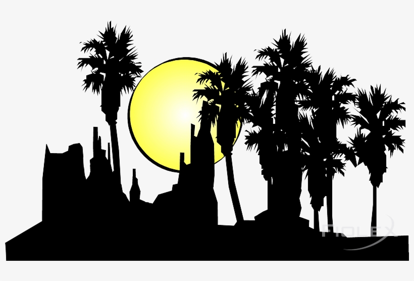 Oasis - Silhouette, transparent png download