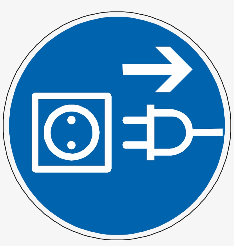 Unplug Plug Cable - Pull The Plug Before Opening, transparent png download