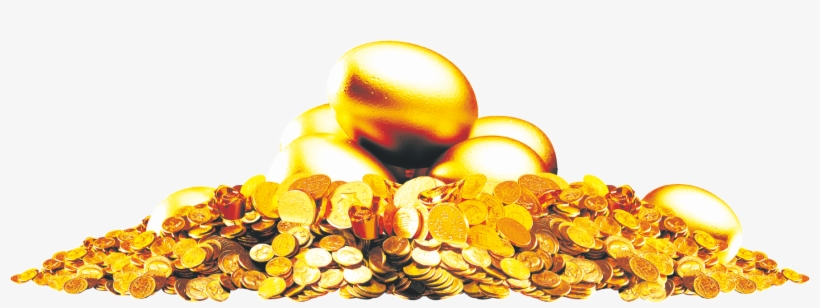 1770 X 580 9 - Pile Of Gold Transparent, transparent png download