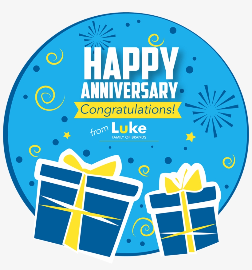 Happy Anniversary From Luke Oil Gift Card, transparent png download