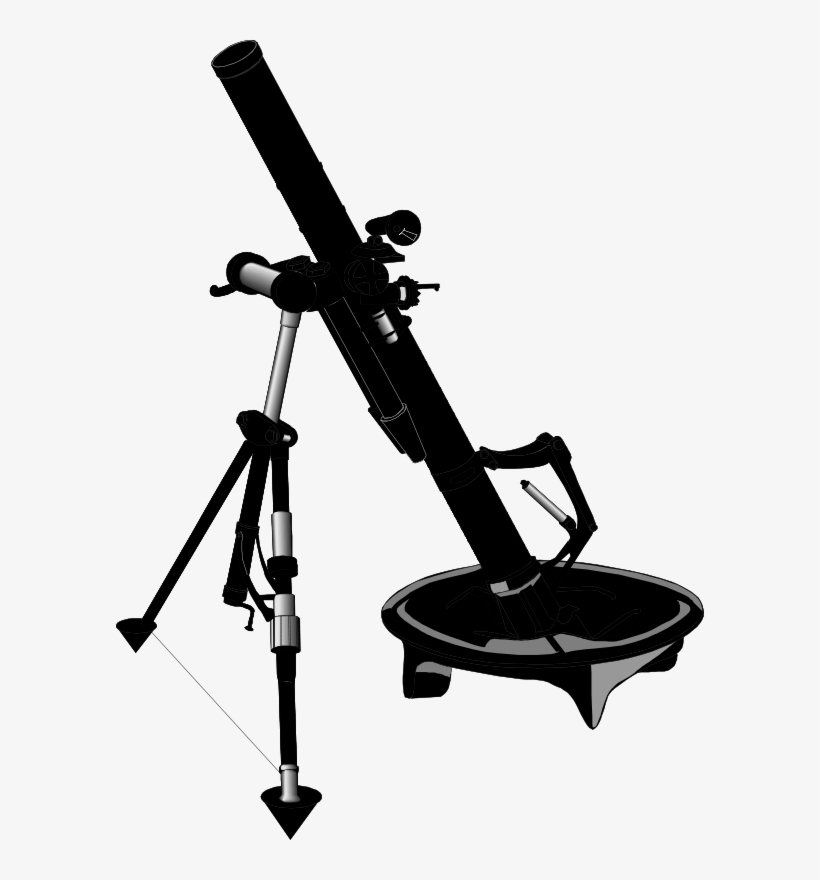 Free Mortar - Mortar Weapon Clipart, transparent png download