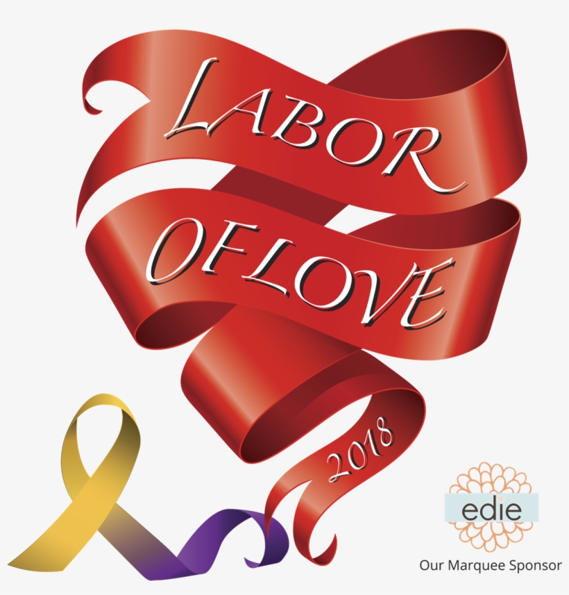 Labor Of Love 2018 - Banner Vector Shape Blue, transparent png download