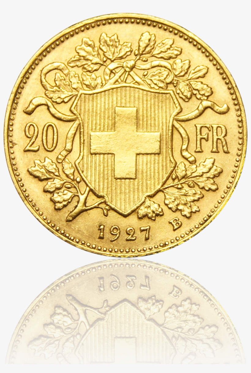 Vreneli 20 Sfr - Swiss Franc, transparent png download