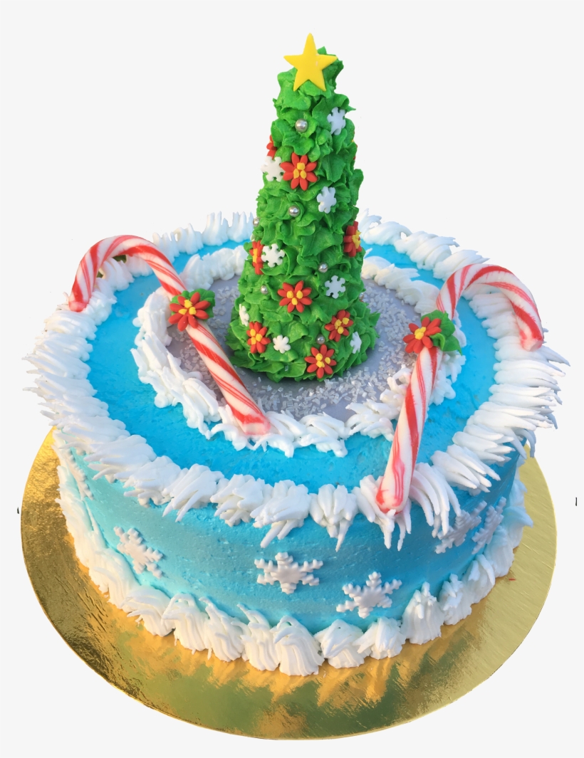 Christmas Tree Cake V=1543965879 - Birthday Cake, transparent png download