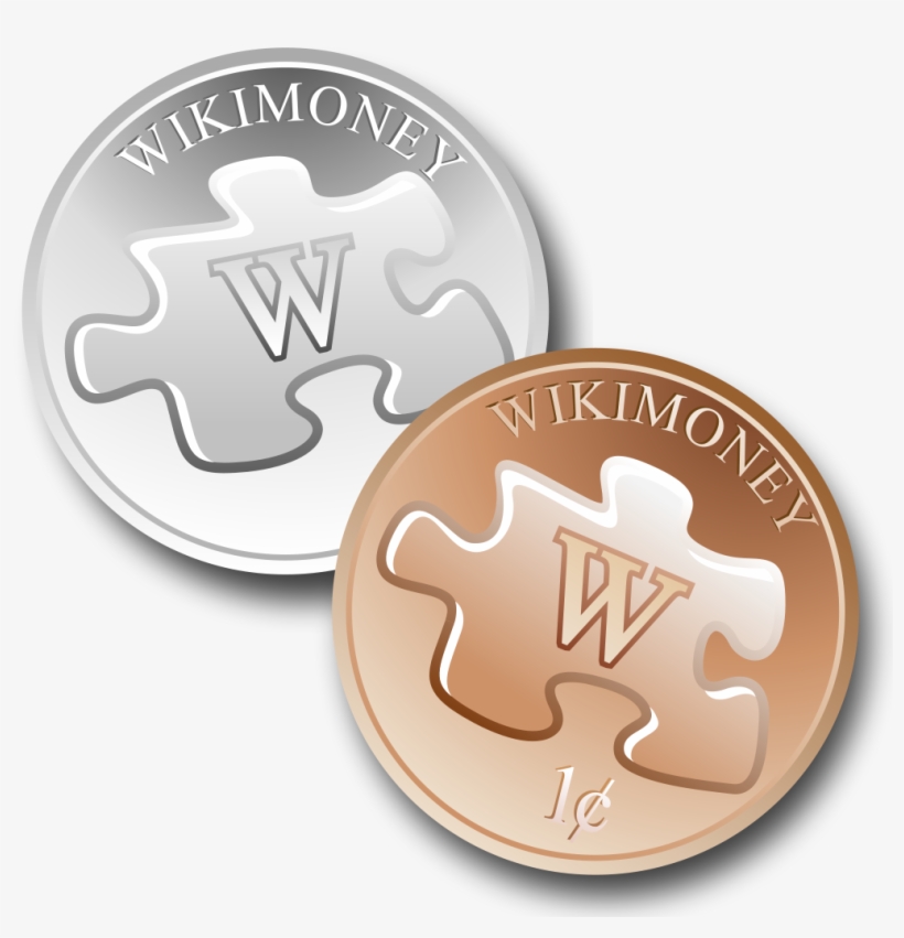 File - Wikimoney - Svg - Emblem, transparent png download