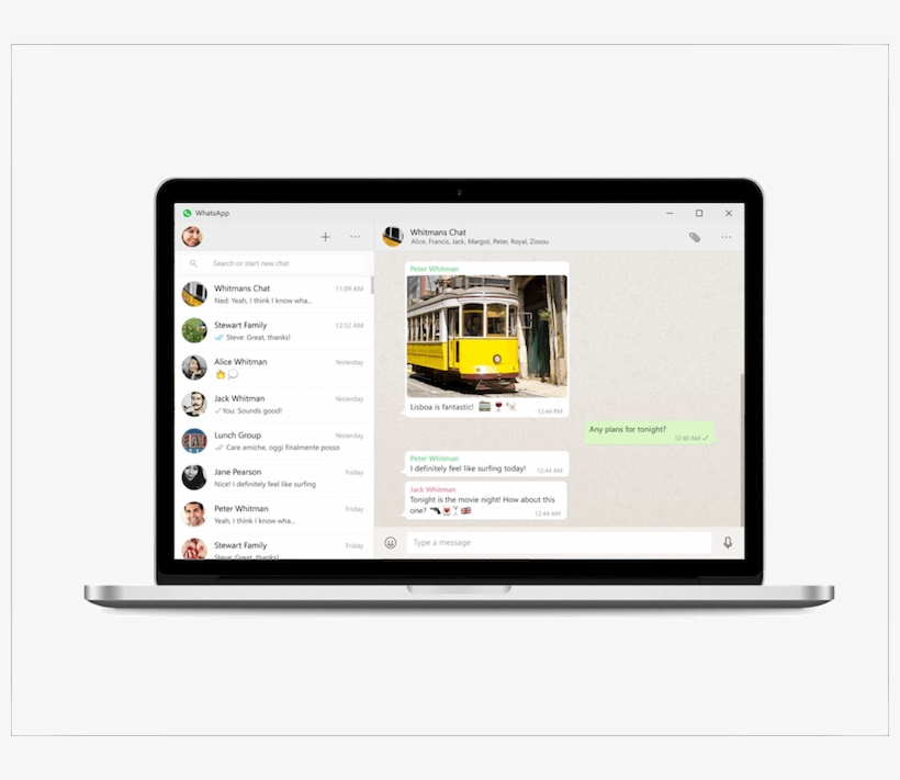 How To Install Web Whatsapp On Your Computer - Whatsapp, transparent png download