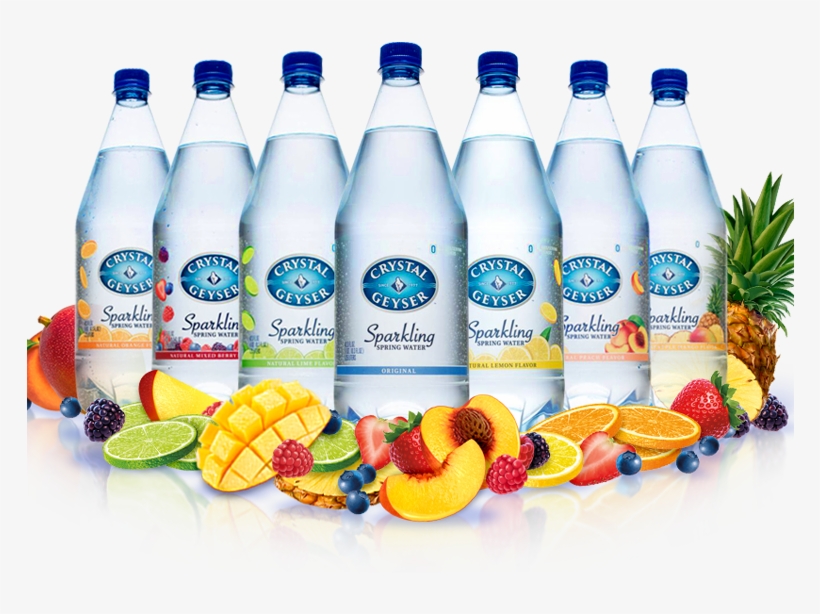 Crystal Geyser Sparkling Water Flavors, transparent png download