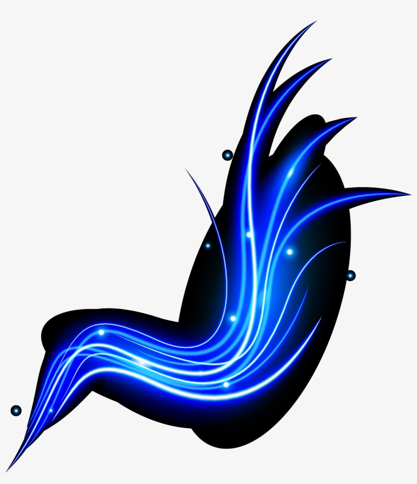 Download - Blue Light Effects Png, transparent png download