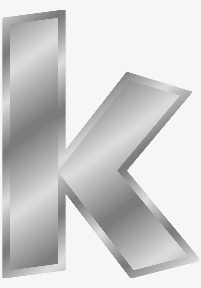 Effect Letter K - Small Letter K Clipart, transparent png download