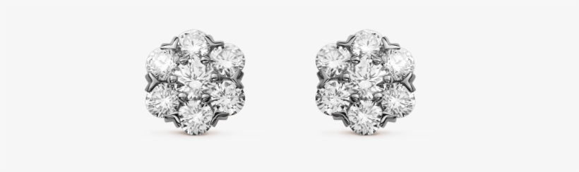 Fleurette Earstuds, Large Model - Van Cleef Fleurette, transparent png download
