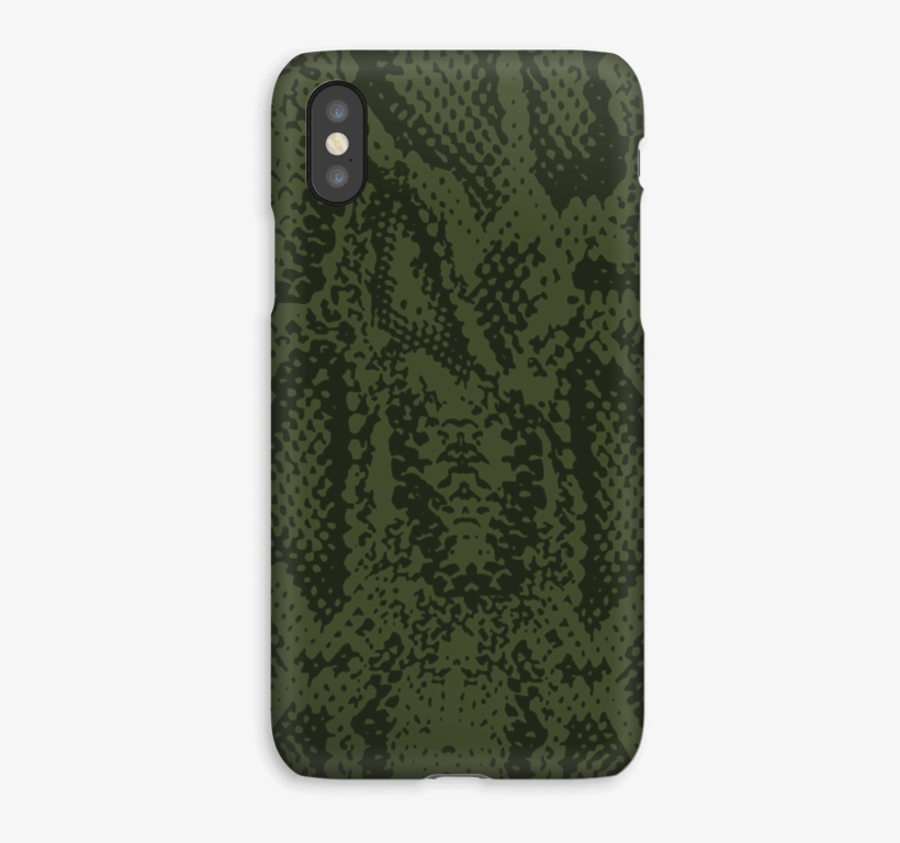 Green Snake Case Iphone Xs - Mobile Phone Case, transparent png download