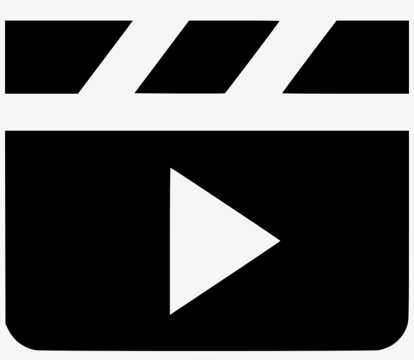 Clapboard Play Comments - Triangle, transparent png download