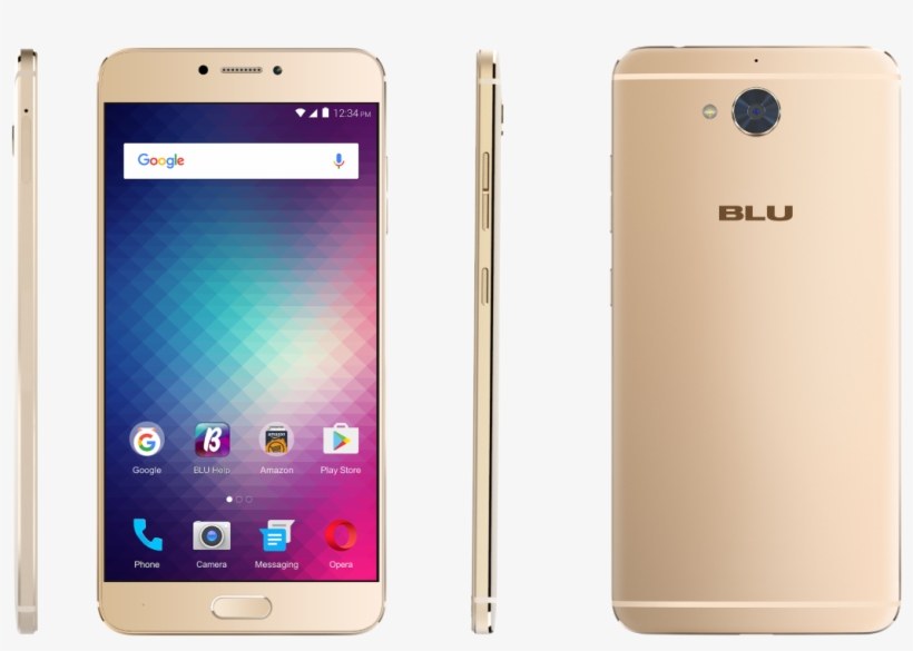 Blu Brings Its Vivo 6 To Uk As First Official Handset - Blu Vivo 6 Rose Gold, transparent png download
