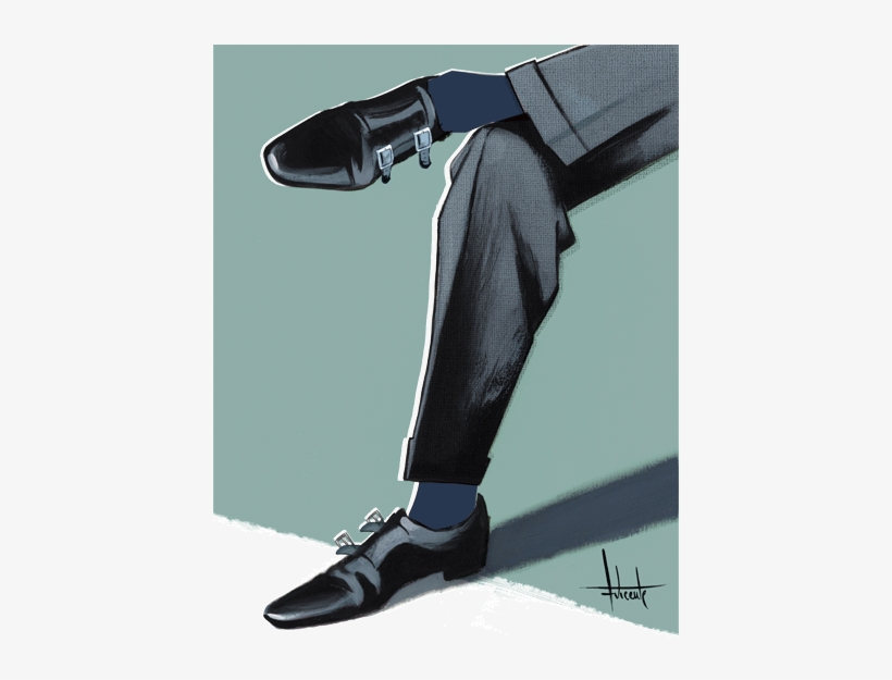 Though The Monk Is Quite A Formal Shoe, It Can Also - Slip-on Shoe, transparent png download