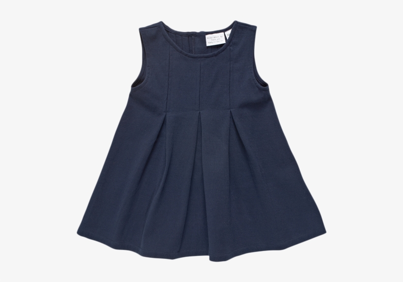 Pleated Sleeveless Dress - Little Black Dress, transparent png download