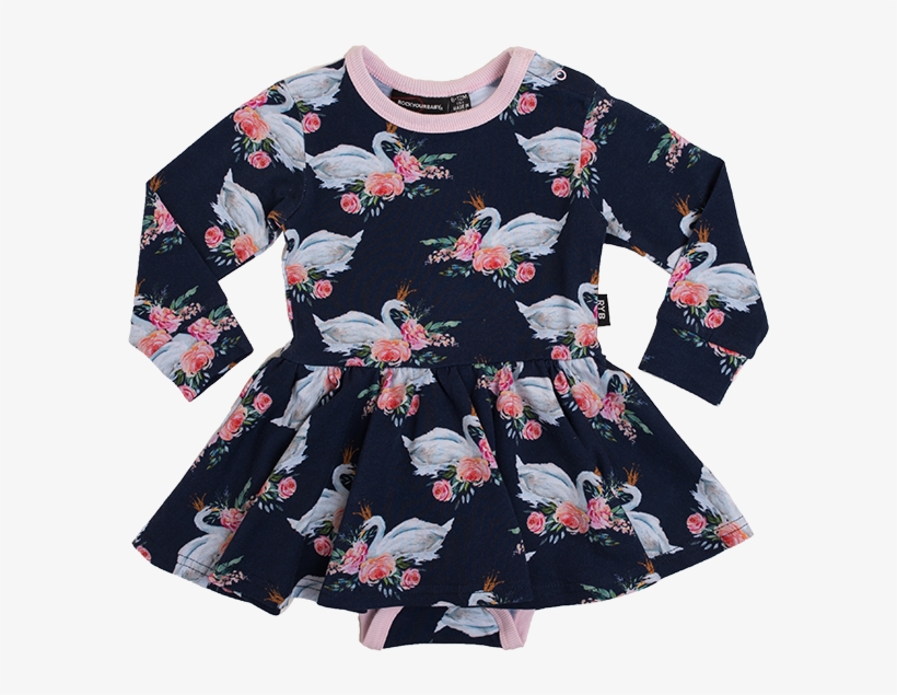 Rock Your Baby Odette Floral Waisted Dress - Girl, transparent png download