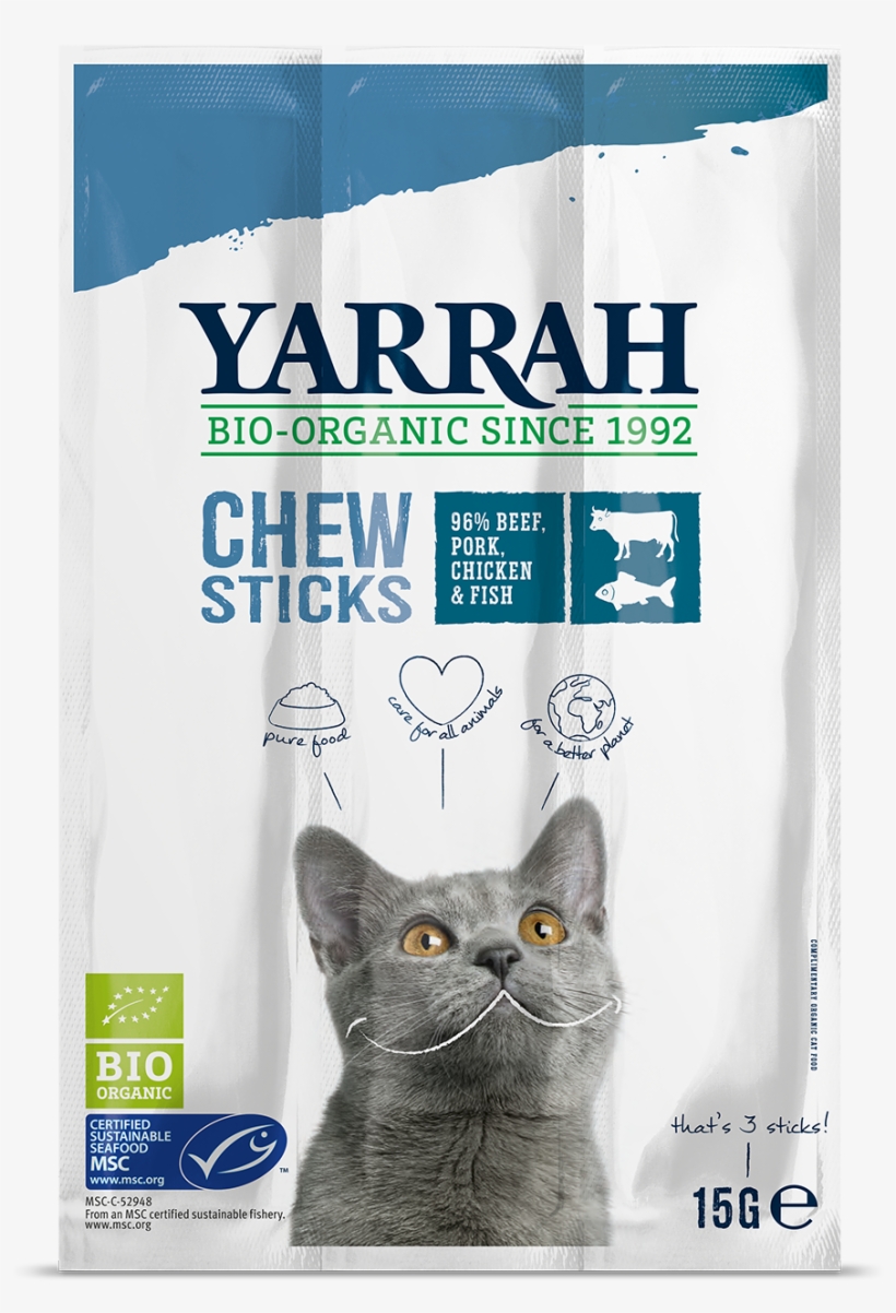 Yarrah Cat Snack Chewsticks - Yarrah Cat Snack, transparent png download
