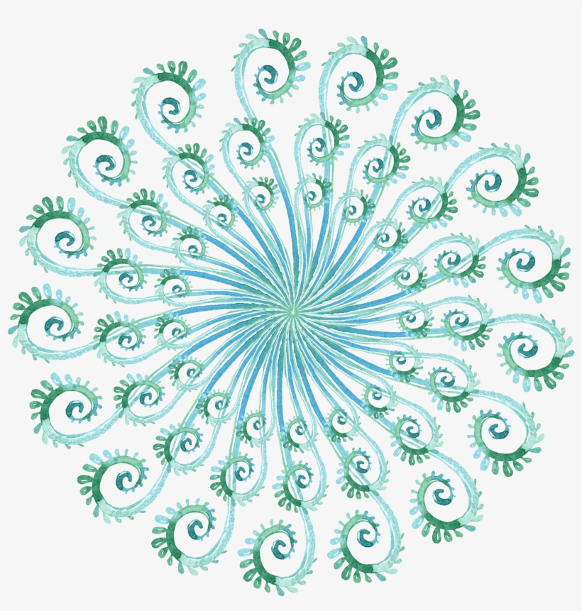 Simple Creative Stylish Watercolor Flowers Png And - Portable Network Graphics, transparent png download