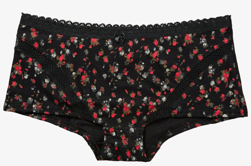 *boy Short Small Flowers - Briefs, transparent png download