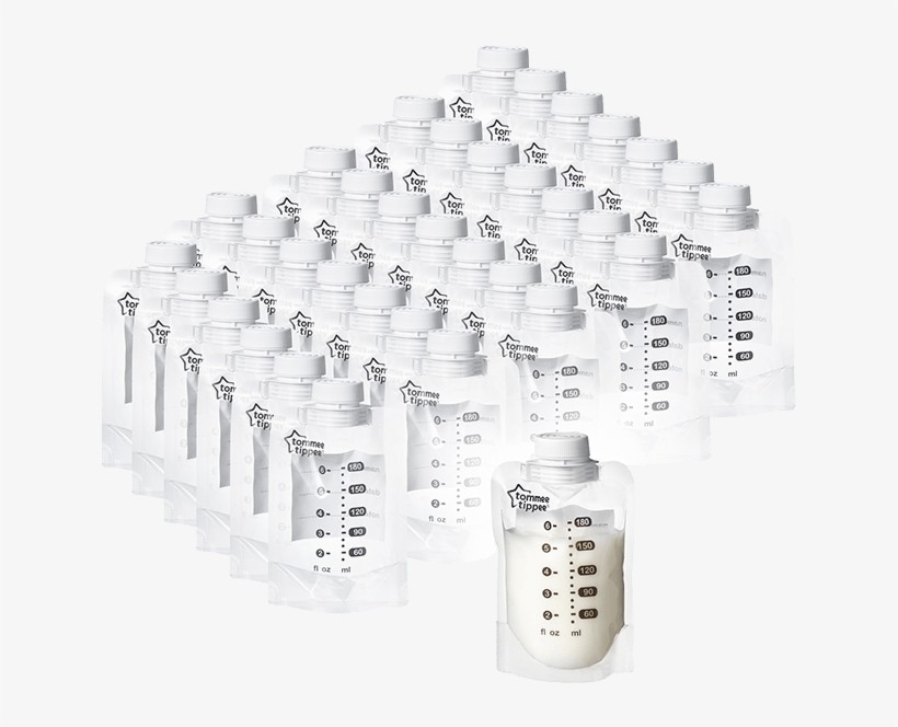 Pump And Go Breast Milk Pouch Group Shot - Breast Milk, transparent png download