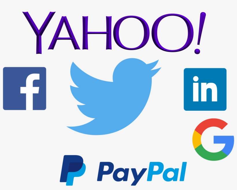 Login With Your Favorite Social Account - Graphic Design, transparent png download