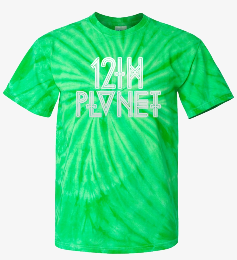 12th Planet Logo Tie-dye Tee - Geronimo Stilton Merch, transparent png download