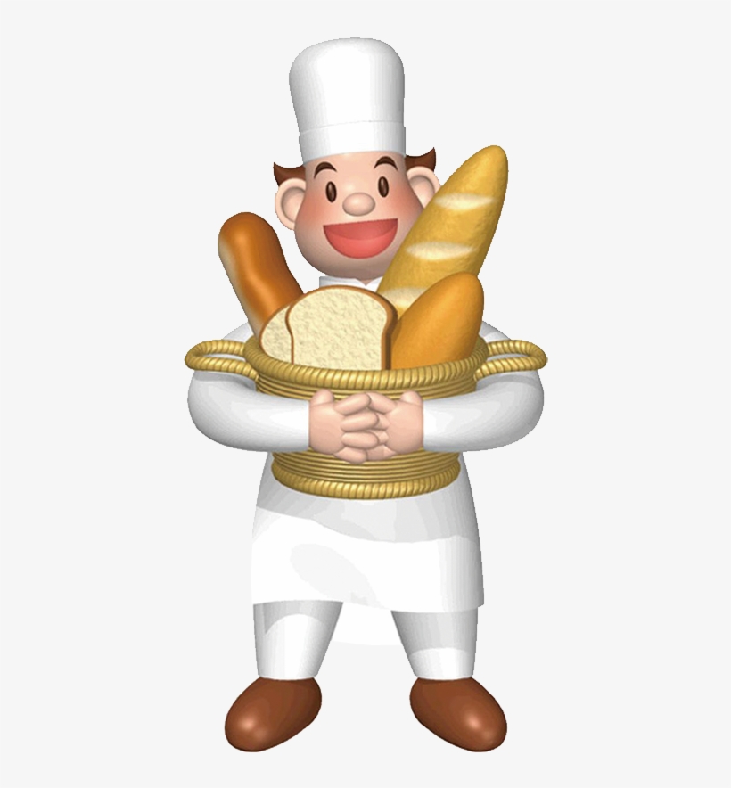 Bakery Bread Cook Clown Transprent Png Free - Dau Bep Banh Mi, transparent png download