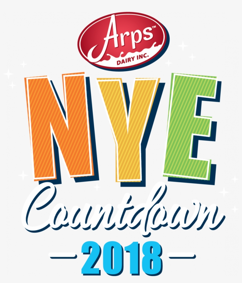 Arps Dairy Nye 2018 Countdown Lighted 7 Ft Milk Gallon - Arps Dairy, transparent png download