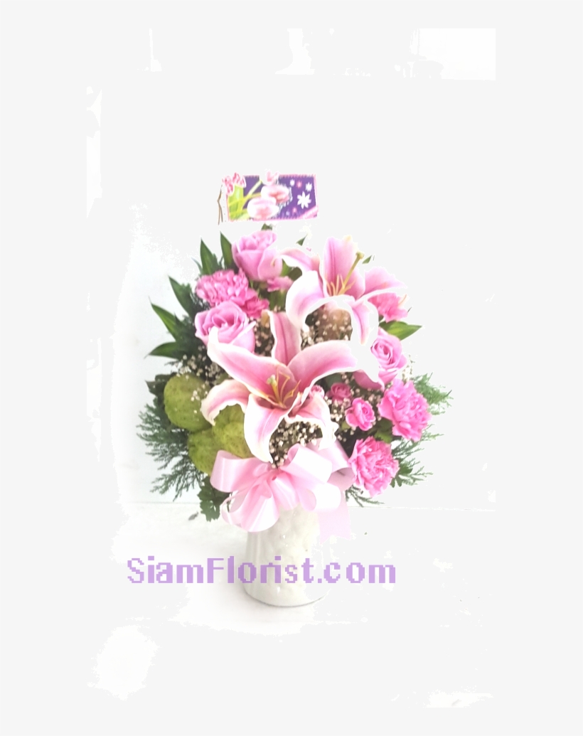 1152 Vase Of Flowers - Cattleya, transparent png download