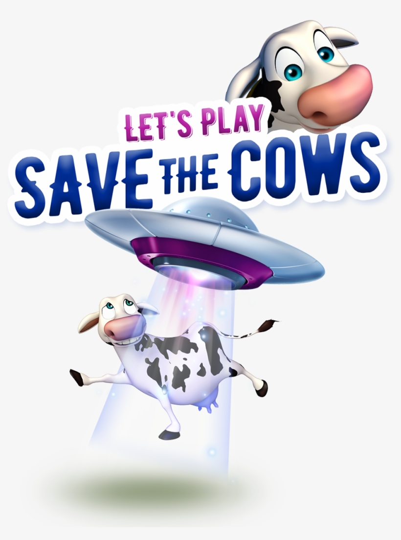 How To Play On Snapchat - Save The Cows Puck, transparent png download