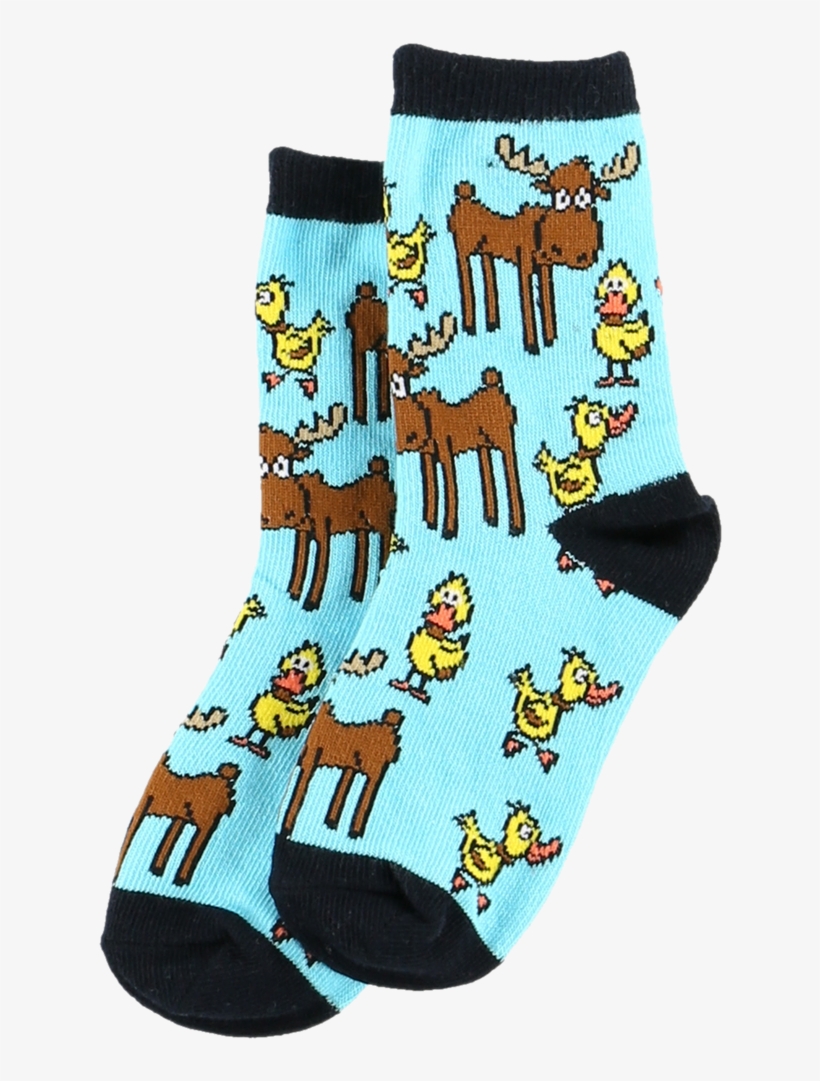 Duck Duck Moose - Sock, transparent png download