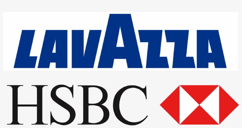Lavazza & Hsbc Logos - Hsbc, transparent png download