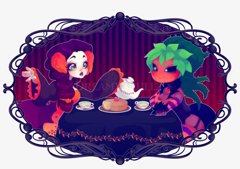 Spooky Tea Party - Illustration, transparent png download