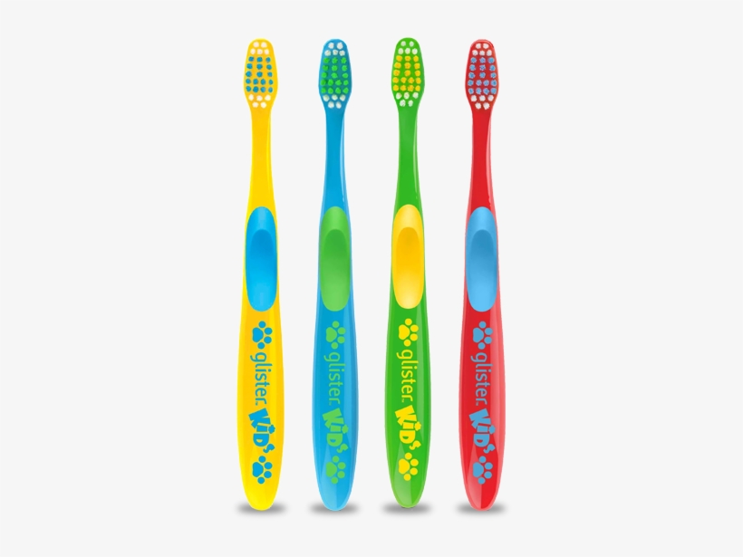 Glister® Kids Toothbrush 4pk - Glister Kids, transparent png download